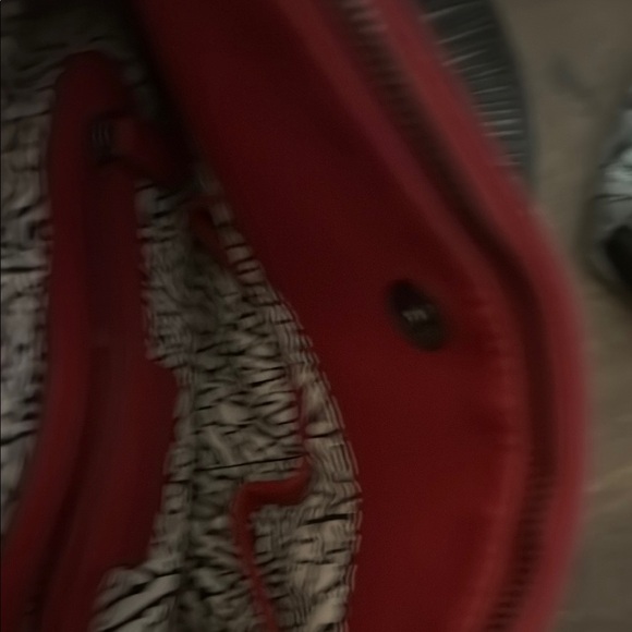 Red Studded Shoulder Bag - Picture 5 of 12